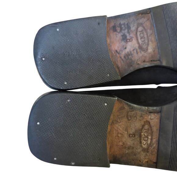 Tod's Black Suede Loafers - Picture 13 of 13